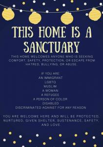 Our Home is a Sanctuary 